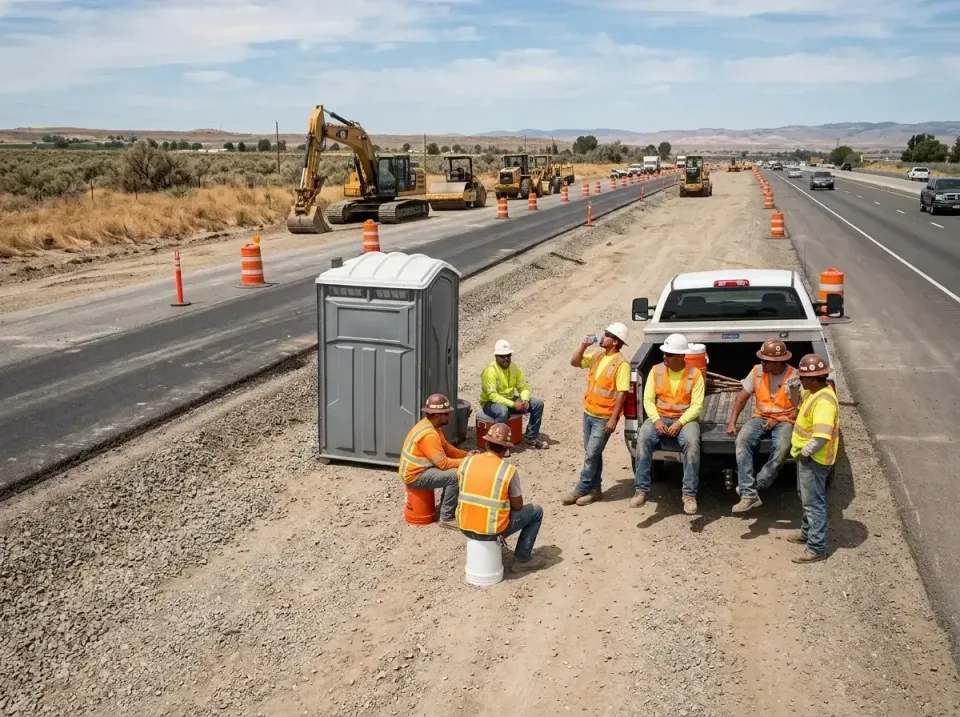 highway-road-construction-crew-007 — frequently asked questions, Porta Potty and Restroom Rentals in Jackson, OH